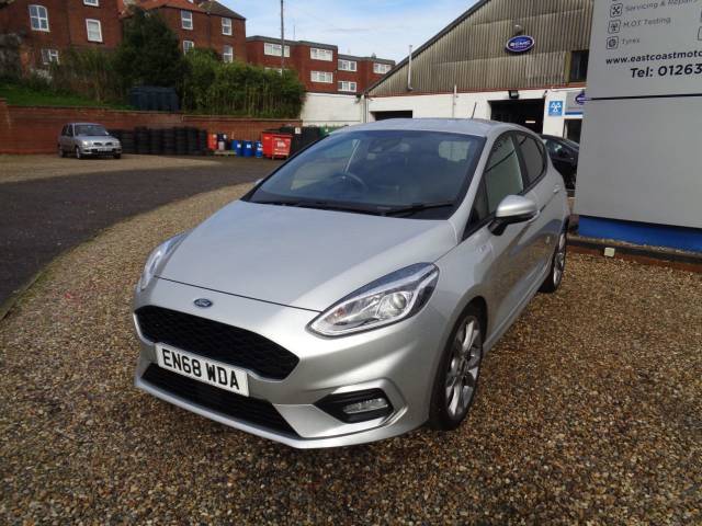 Ford Fiesta 1.0 EcoBoost ST-Line X 5dr Hatchback Petrol Silver
